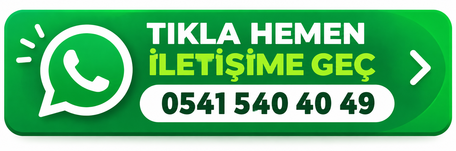 WhatsApp ile hemen iletişime geç